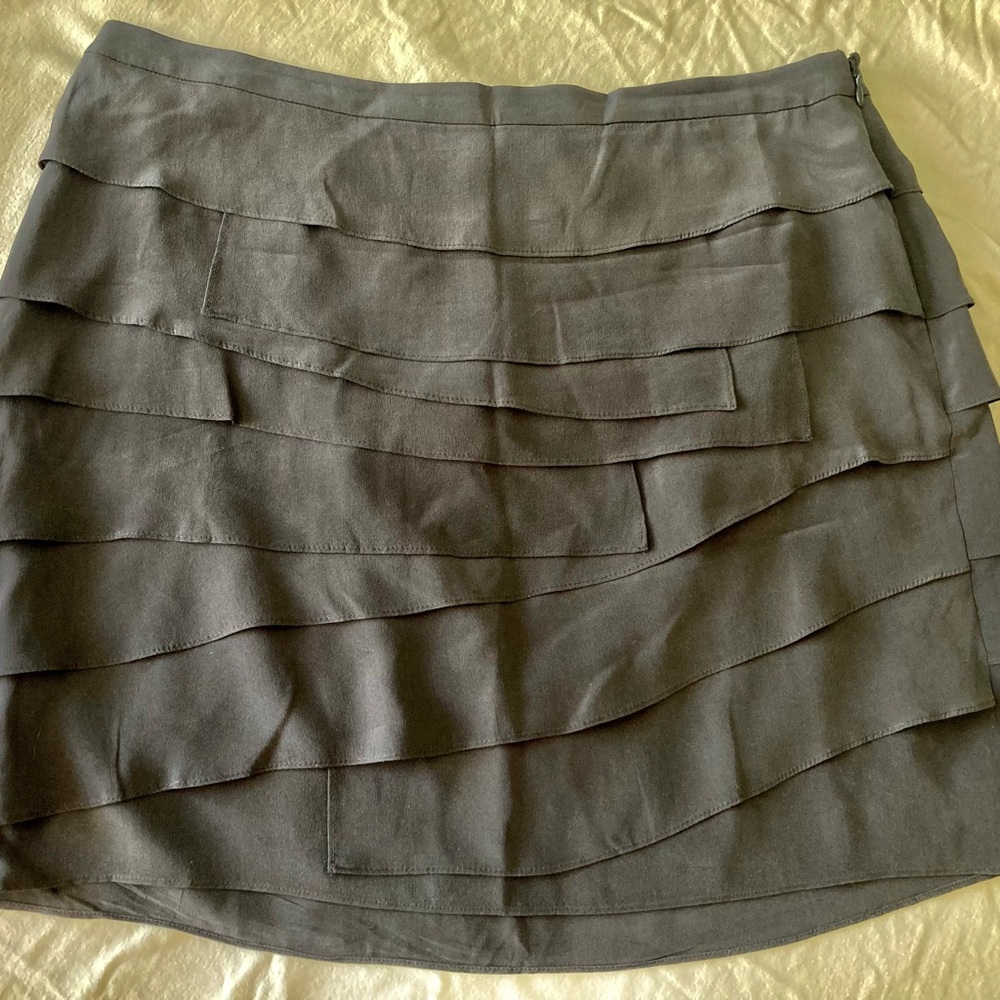100 % silk layers soft and flowy skirt